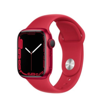 Watch Series 7 GPS, 41mm koperta z aluminium z edycji (PRODUCT)RED z paskiem sportowym z edycji (PRODUCT)RED - Regular