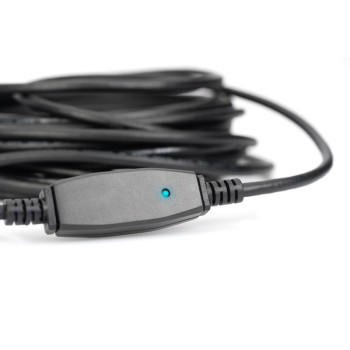 Kabel przedłużający USB 3.0 SuperSpeed Typ USB A/USB A M/Ż aktywny 15m Czarny