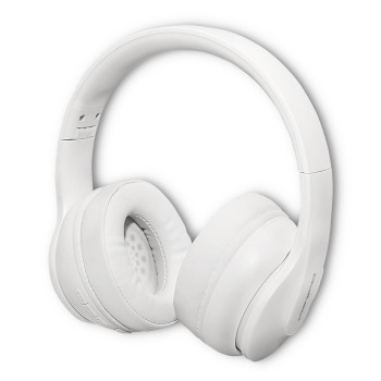Słuchawki bezprzewodowe z mikrofonem BT 5.0 AB Białe
