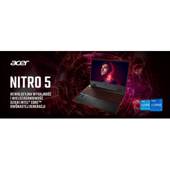 Notebook Nitro 5 AN515-58-55KH WIN11H/i5-12500H/8GB/512 SSD/RTX3050/15.6