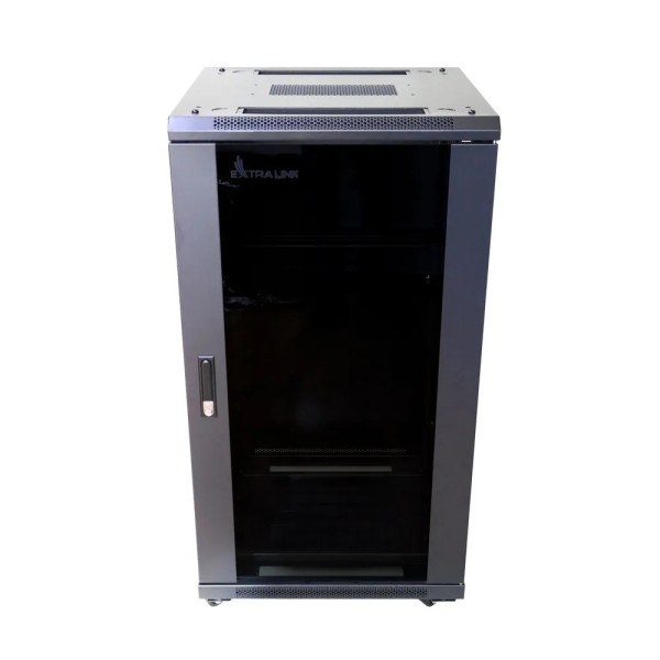 Szafa rack 22U 600x600mm czarna stojąca Szafa rack 22U 600x600mm czarna stojąca