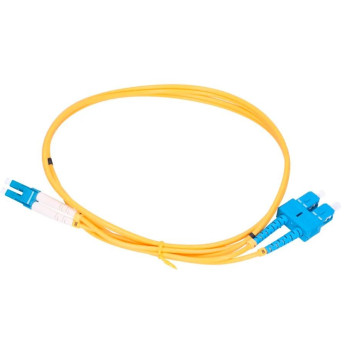 Kabel Patchcord SC/UPC-LC/UPC Jednomodowy Duplex
