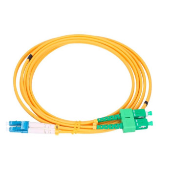 Kabel Patchcord SC/APC-LC/UPC Jednomodowy Duplex