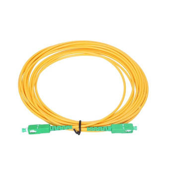 Kabel Patchcord SC/APC-SC/APC Jednomodowy Simplex 0,5m