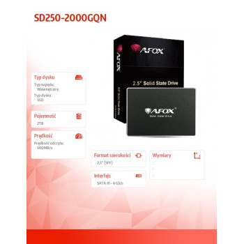 Dysk SSD - 2TB QLC 560 MB/s