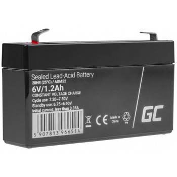 Akumulator AGM VRLA 6V 1.2Ah