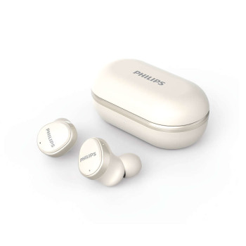 Philips 4000 series TAT4556WT 00 słuchawki zestaw słuchawkowy Bezprzewodowy Douszny Bluetooth Biały
