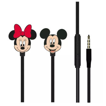 Słuchawki douszne PVC Minnie i Mickey 005