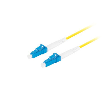 Patchcord światłowodowy Sm Lc/Upc-Lc/Upc Simplex 3.0Mm 5M żółty