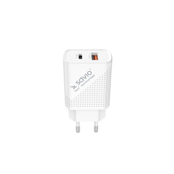 Ładowarka sieciowa USB Quick Charge, Power Delivery 3.0, 18W, LA-04