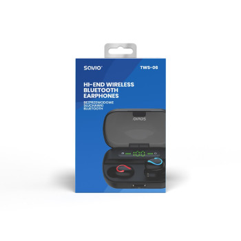 Słuchawki Bluetooth z mikrofonem, TWS-06