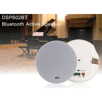 Zestaw dwóch aktywnych głośników sufitowych DSP602BT, 2x10W, wbudowany Bluetooth