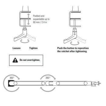 Uchwyt Wave Mic Arm (Low Profile)