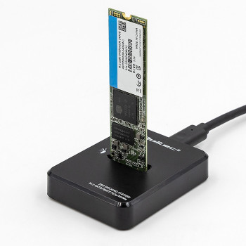Stacja dokująca dysków SSD M.2 SATA / PCIe NGFF / NVMe USB 3.1