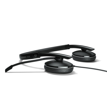 EPOS | SENNHEISER ADAPT 165T USB II Zestaw słuchawkowy Przewodowa Opaska na głowę Biuro centrum telefoniczne USB Typu-A Czarny
