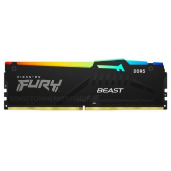 Pamięć DDR5 Fury Beast Black RGB 16GB(1*16GB)/6000 CL36 EXPO