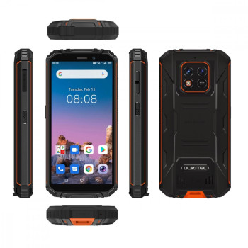 Smartfon WP18 4/32GB DualSIM 12500mAh pomarańczowy