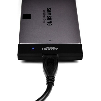 ADSA-1S6 Adapter USB 3.0 - SATA 6G do szybkiego przyłączenia 2.5" SSD/HDD, z pudełkiem