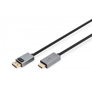 Kabel adapter DisplayPort - HDMI 4K 30Hz DP/HDMI M/M 3m
