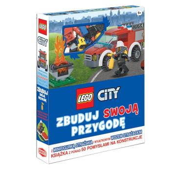 Zestaw książka z klockami LEGO City. Zbuduj swoją przygodę