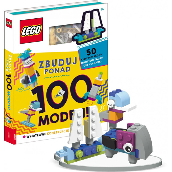Zestaw książka z klockami LEGO Iconic. Zbuduj ponad 100 modeli! Zestaw książka z klockami LEGO Iconic. Zbuduj ponad 100 modeli!
