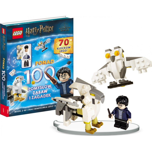 Zestaw książka z klockami LEGO Harry Potter. Ponad 100 pomysłów, zabaw i zagadek Zestaw książka z klockami LEGO Harry Potter. Ponad 100 pomysłów, zabaw i zagadek