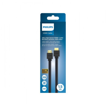 Kabel HDMI 2.1, 8K 60Hz,48 Gbps,Dynamic HDR with ethernet 1.5m