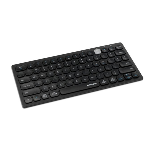 Kensington Multi-Device Dual Wireless Compact Keyboard Czarny Bluetooth QWERTY British English Kensington Multi-Device Dual Wireless Compact Keyboard Czarny Bluetooth QWERTY British English