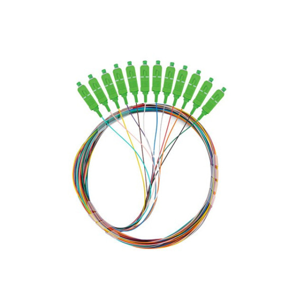 Pigtail SM SC/APC Easy Strip 9/125 G657A1 12X2M multikolor Pigtail SM SC/APC Easy Strip 9/125 G657A1 12X2M multikolor