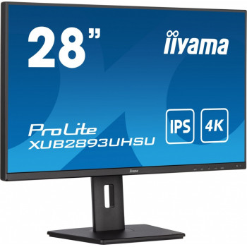 Monitor 28 cali XUB2893UHSU-B5,IPS,4K,HDMI,DP,2x2W,HAS(150mm)
