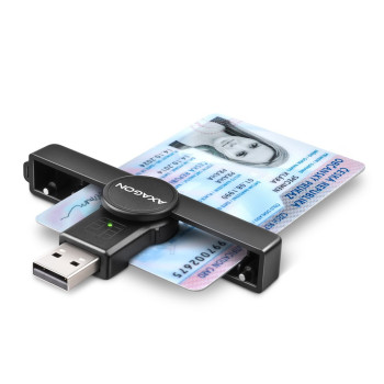 CRE-SMP1A Czytnik kart identyfikacyjnych PocketReader USB-A
