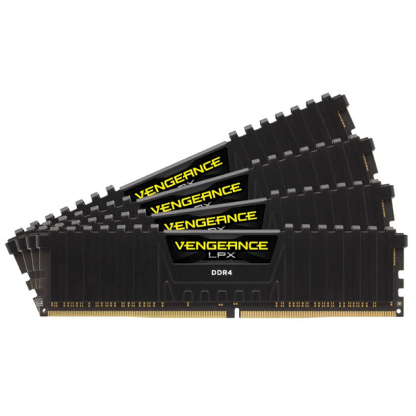 Pamięć DDR4 Vengeance LPX 32GB/3600(4*8GB) CL16, czarna Pamięć DDR4 Vengeance LPX 32GB/3600(4*8GB) CL16, czarna