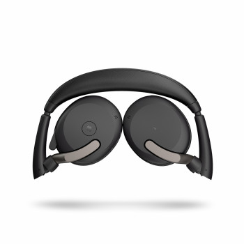 Jabra Evolve2 65 Flex Zestaw słuchawkowy Przewodowy i Bezprzewodowy Opaska na głowę Biuro centrum telefoniczne Bluetooth Czarny