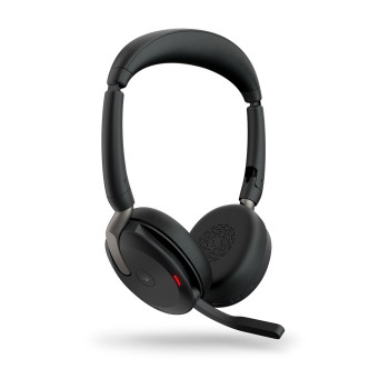 Jabra Evolve2 65 Flex Zestaw słuchawkowy Przewodowy i Bezprzewodowy Opaska na głowę Biuro centrum telefoniczne Bluetooth Czarny