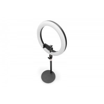Lampa pierścieniowa Led Ring 10-calowa ze statywem, uchwytem na telefon komórkowy i pilotem, USB, 2m