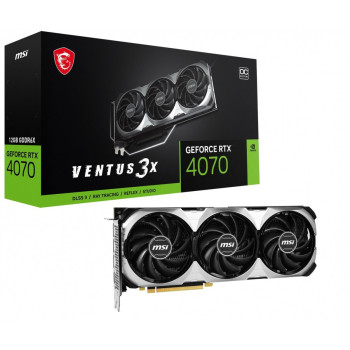 Karta graficzna GeForce RTX 4070 VENTUS 3X 12G OC GDDRX6 192bit 3DP