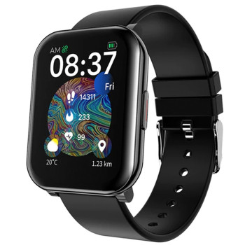 Smartwatch KU2 Pro Enhanced 1.69 cala 200 mAh czarny