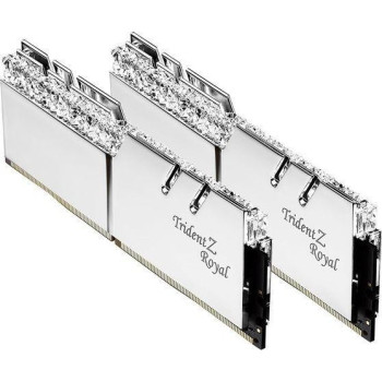 Pamięć PC DDR4 32GB (2x16GB) Trident Royal RGB 3600MHz CL18 XMP2 srebrna