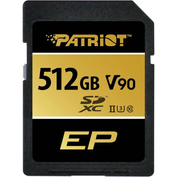 Karta pamięci SDXC 512GB V90 UHS-II U3 C10 300/260MB/s