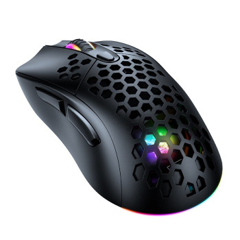 Mysz bezprzewodowa CW906 RGB czarna