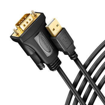 ADS-1PQN Adapter USB 2.0 RS-232 Port szeregowy, 1,5m kabel, chip FTDI