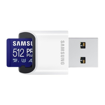 Karta pamięci microSD PRO Plus MB-MD512SB/WW 512GB + czytnik