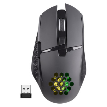 Mysz gamingowa bezprzewodowa GLORY GM-514 7P RGB 1200/2400/3200 DPI Czarna