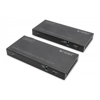 Przedłużacz/Extender HDMI 4K 60Hz 150m po skrętce Cat.6A/7/8 HDBaseT HDCP2.2 IR EDID PoC, zestaw