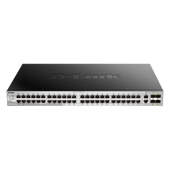 D-Link DGS-3130-54TS E łącza sieciowe Zarządzany L3 Gigabit Ethernet (10 100 1000) Szary