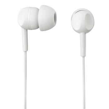 Hama EAR3005W Zestaw słuchawkowy Przewodowa Douszny Połączenia muzyka Biały