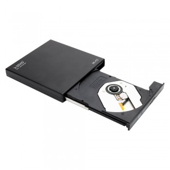 SAVIO NAGRYWARKA ZEWNĘTRZNA TYPU SLIM CD/DVD R/RW – USB 2.0 AK-43