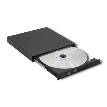 QOLTEC NAGRYWARKA DVD-RW ZEWNĘTRZNA USB 2.0 CZARNA