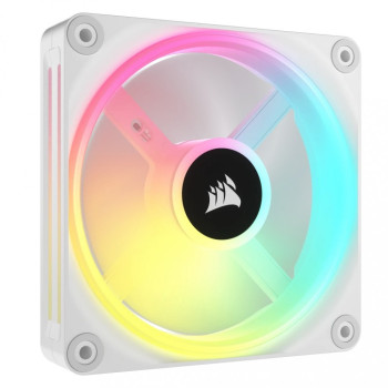 Wentylator QX120 RGB iCUE LINK magnetic biały