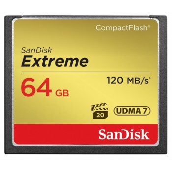 Extreme CompactFlash 64GB 120/85 MB/s